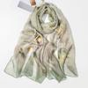 Shanghai Story New Silk Scarf Women's Spring and Summer Thin Mulberry Silk Printed Scarf Fashionable and Versatile Shawl