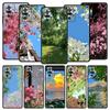 Petal Branch Nature Scenery Phone Case For Xiaomi Redmi Note 15 14 13 12 5G 11 10 Pro Plus 4G 9S 14C 13C 12C 10C Soft TPU Cover