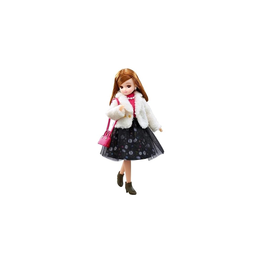 

Takara Tomy Licca-chan Dress LW-17 Fluffy Elegance Doll Outfit Toy for Ages 3 and Up