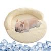 Cooling Puppy Bed Summer Dog Supplies Mat Accessory for Small Breeds Dogs Medium Pet Large Beds Sofa Blanket Baskets Fluffy Cats