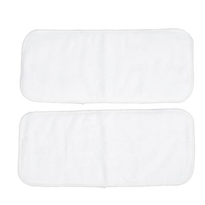 2 adet Kumaş Bebek Bezi İçliği Yıkanabilir Bebek Kumaş Bebek Bezi Kılıfları Dört Katlı Mikrofiber Bez