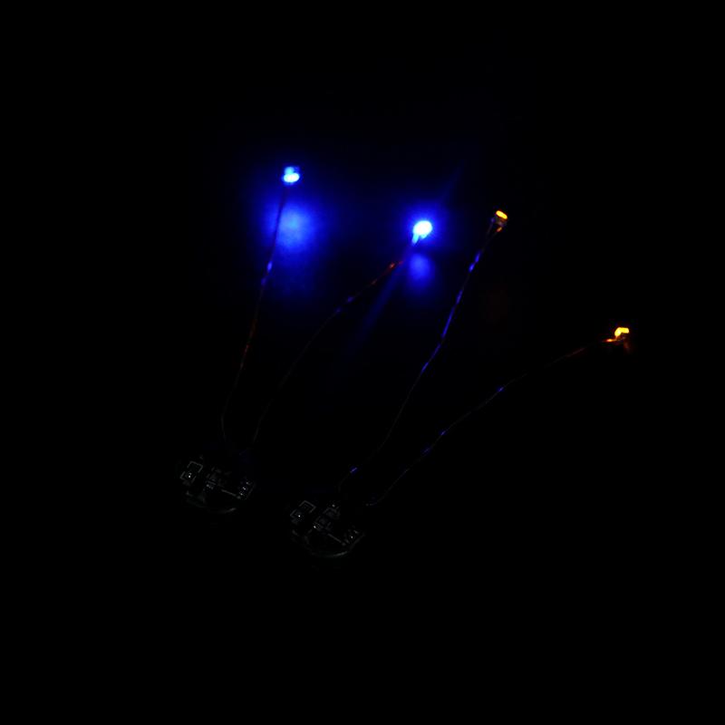 Wired 5Cm Magnetic Control Lamp Led Magnetron Light Model With Magnet Battery Diy Car Toys Lighting Diorama Materials Robots