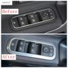 Car Window Lift Glass Switch Button Panel Frame Decoration Cover Trim Accessories For Benz A Class W177 A200 A220  - 2024