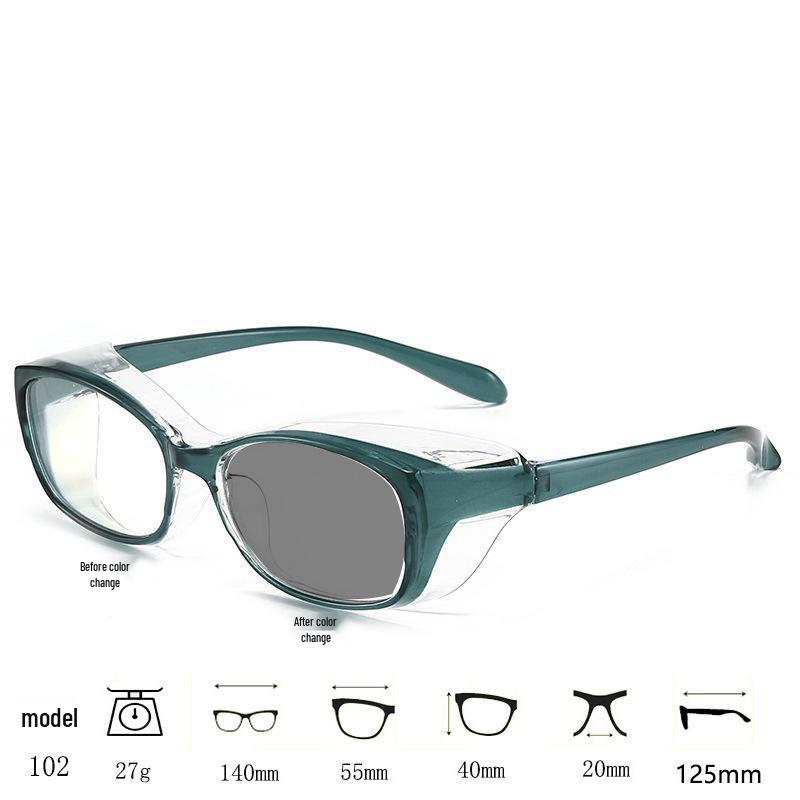 New Anti-Pollen Silicone Ring Polarized Photochromic UV Protection Anti-Fog Sunglasses