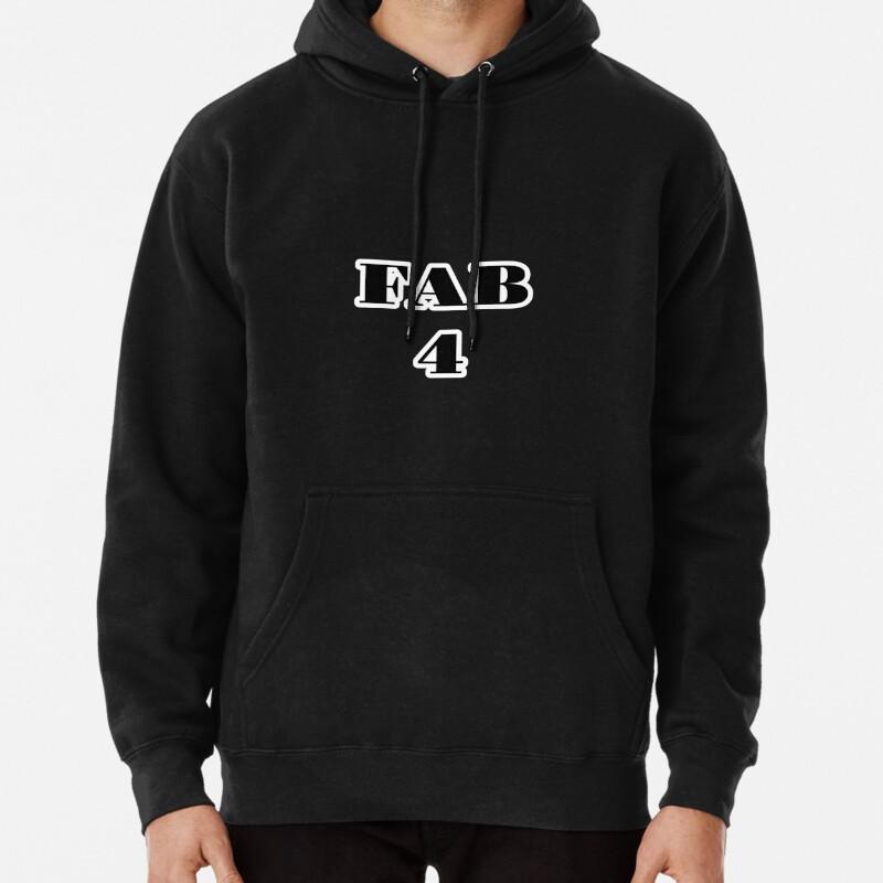 

Fab 4 Пуловер с капюшоном