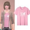 T-shirt Παιχνιδιού Life Is Strange Maxine Caulfield Ίδιο Στυλ Casual Εκτύπωση Anime T-shirt για Άνοιξη/Καλοκαίρι Κοντομάνικο T-shirt