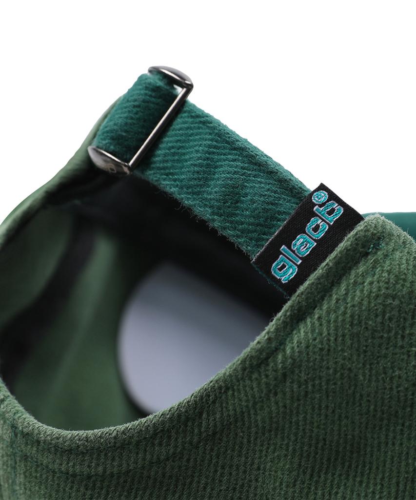 GLACK Gc059 Notnow Color Block Washed Cotton Ball Cap (Green)