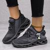 Shoes female couple coconut shoes large size blade twist sole sneakers fly woven casual shoes breathable single shoes