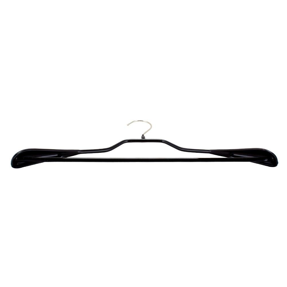 Mawa Bodyform Bar Hanger 46cm Bodyform Mawa Hanger Bulk Purchase Storage Prevents Items from Falling Off Functional Design Closet 440005000 Black