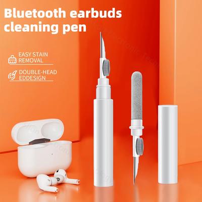 Bluetooth-Ohrhörer-Reinigungsstift für Airpods Pro 2 Doppelkopf-Kopfhörergehäuse-Reinigungsset Reinigungsbürste für Xiaomi Airdots 3 Lenovo