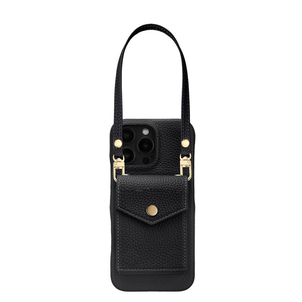 Large Capacity Crossbody Leather Wallet Phone Case with Kickstand Anti-drop for Apple iPhone 16 11 12 15 Pro Protective Mobile Cover