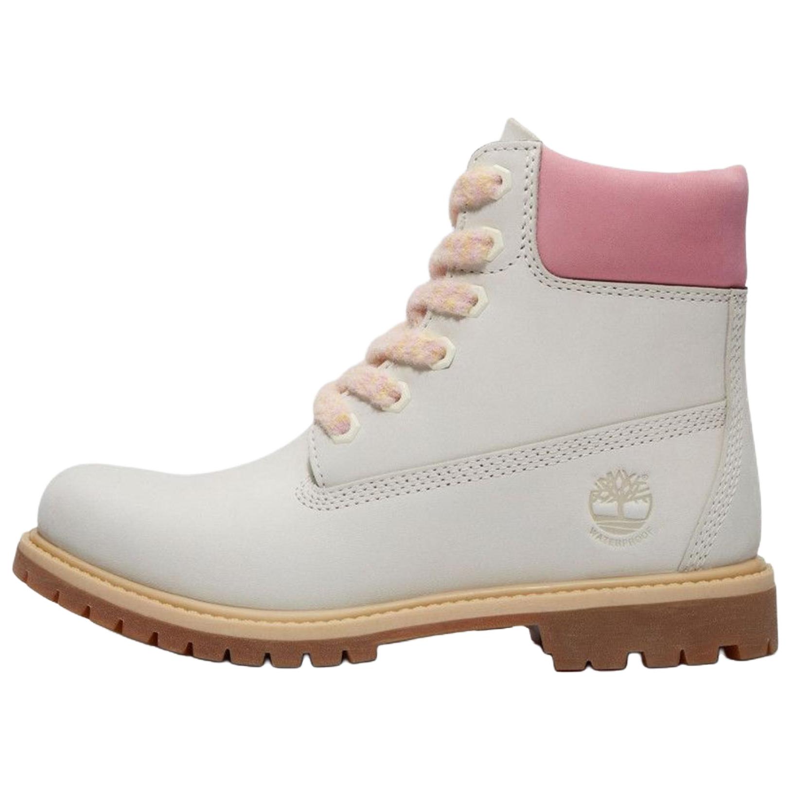 

Timberland Ботинки женские серии Премиум Теплые Водонепроницаемые Универсальные Удобные для улицы Серые Розовые A2HR8-EX4 37.5