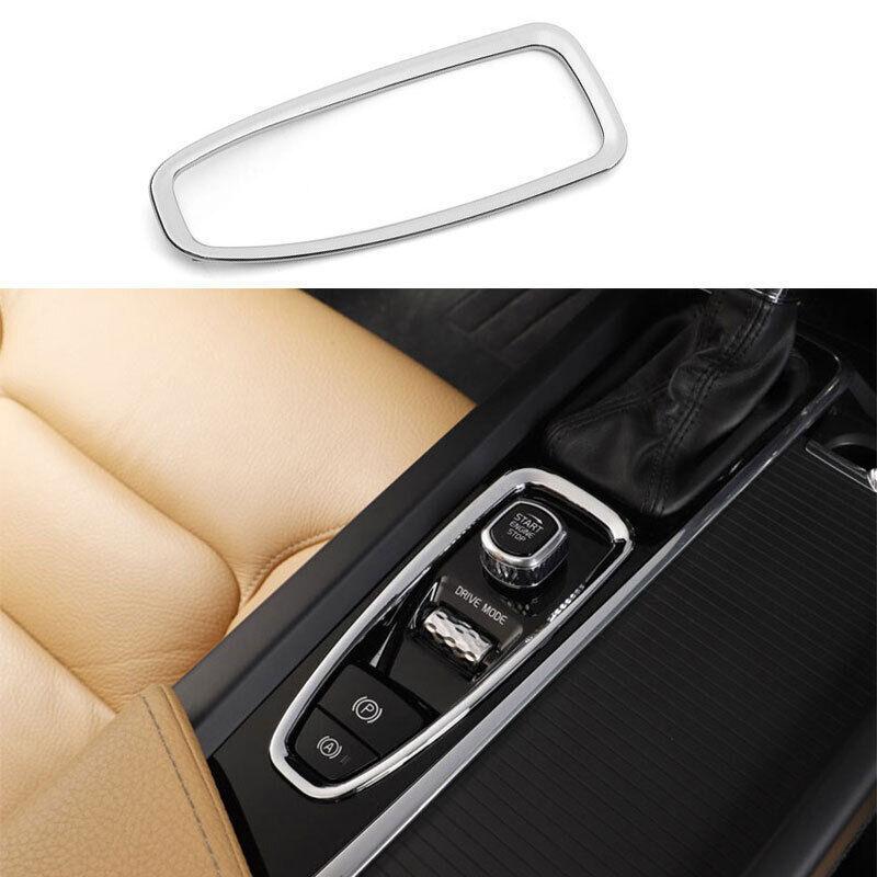 Fit For Volvo XC90 2016- Bright Silver Electronic Handbrake Cover Trim