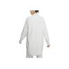 Nike Naomi Osaka Series Polo Comfortable Loose Long Sleeve Shirt Women shirts Mountain-White Light-Redwood FV7805-121