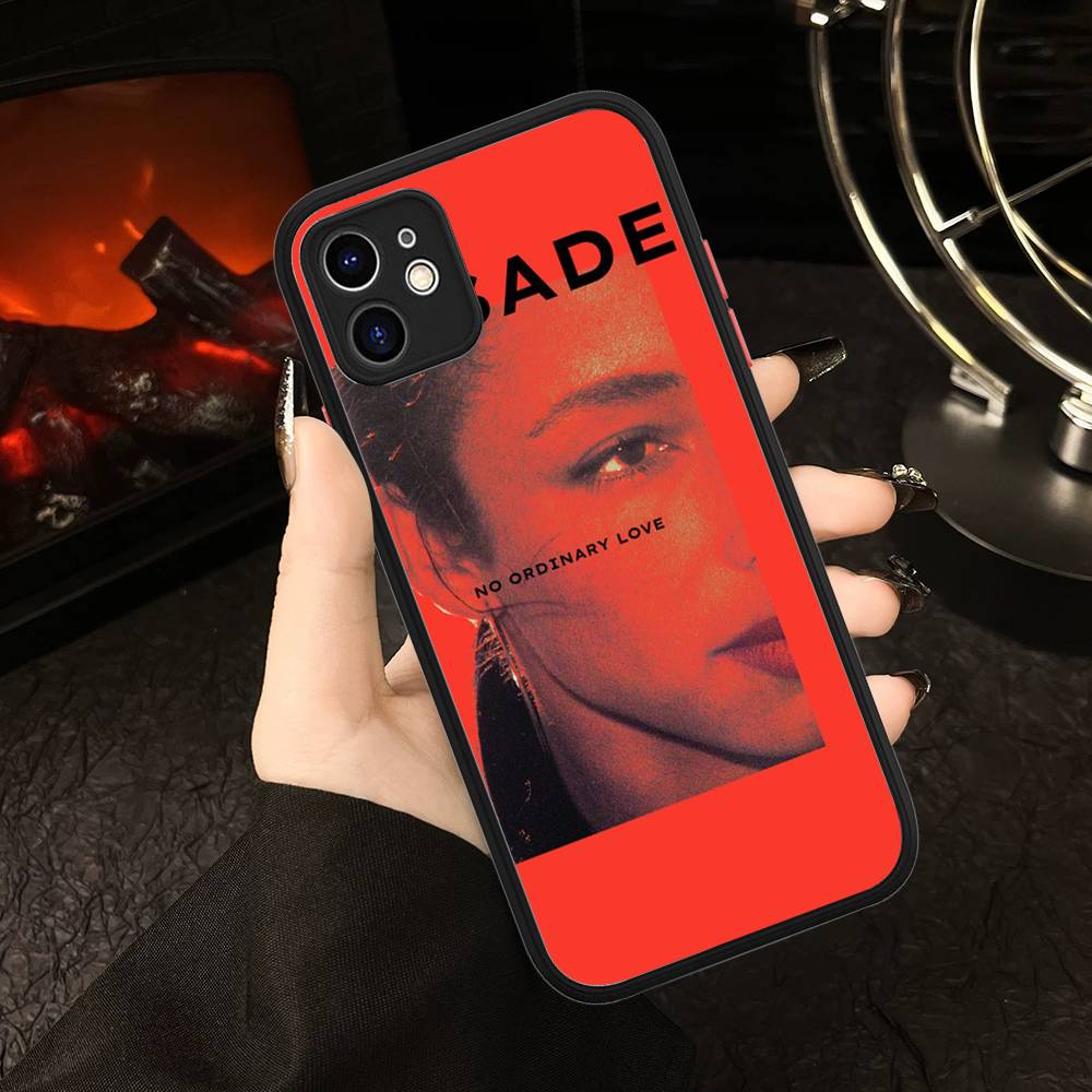 Singer Sade Adu Phone Case For IPhone 13 12 X XS MAX Pro Max 16 15 11 14 Pro Max Shockproof Matte Cover