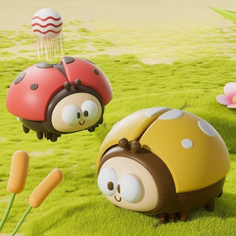 Uğur Böceği Yüzen Top Çocuk Yapboz Oyuncak Bebek Erken Eğitim Odak Eğitimi Oyunu Erkek Kız 1-3 Yaş Yengeç Sevimli Hayvanlar Oyuncak