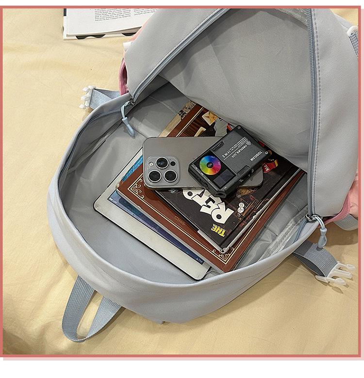 Lightweight Double-Shoulder Ita Bag for Girls, Students & Large-Capacity Carrying