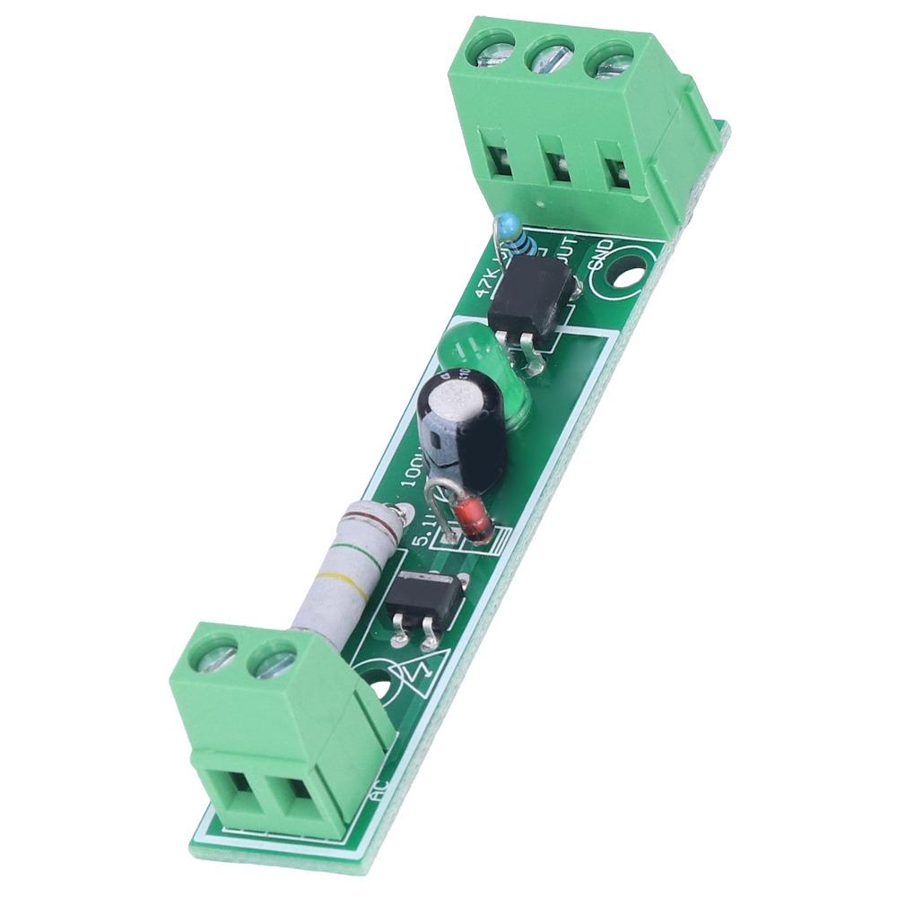 3 stk AC 220V Opto-isolatorkort 1-kanals Optokobler Isolasjonsmodul Industriell Kontroll