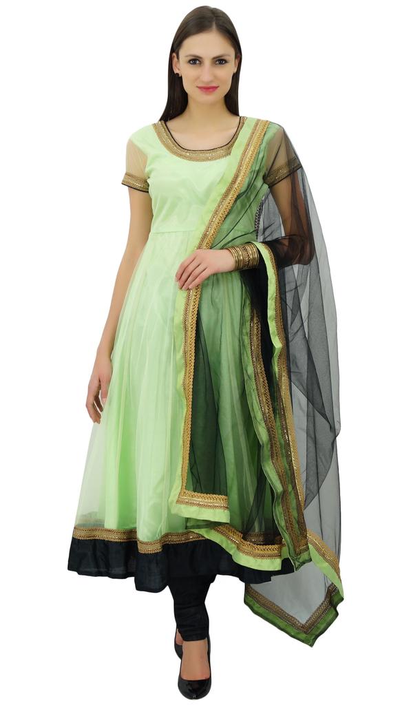 Atasi Women Anarkali Salwaar Suit With Dupatta Custom Clothing - Sizes