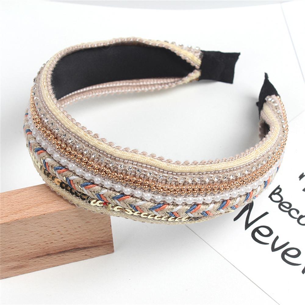 New Knotted Headbands for Women Headdress Girls Vintage Hair Bands Cloth Wide Hairband Soft Hair Hoop Hair Accessories Headwear