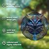 Hanging Wind Spinner Featuring an Eagle Design, This Dynamic Art Wind Chime Comes with a 360° Hook