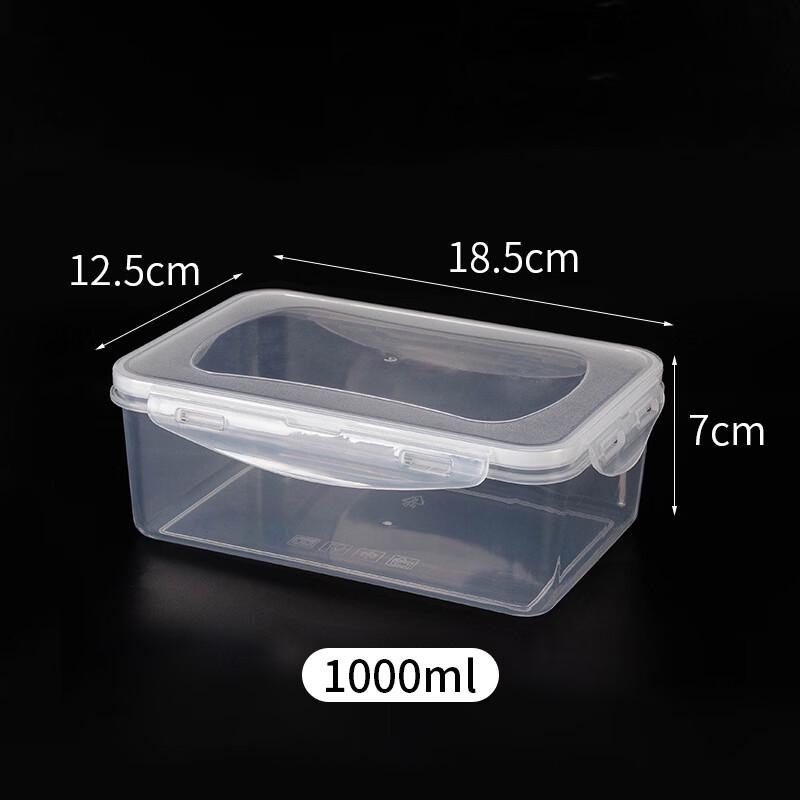 ZISIZ Plastic Food Storage Containers