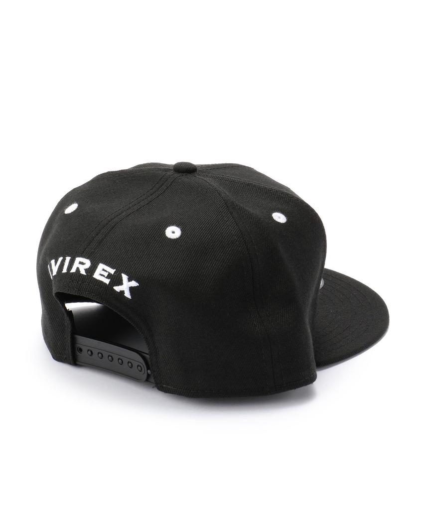 ERA New Era 9FIFTY SNAP BACK CAP TYPE AC Cap F 010 Black [AVIREX] AVIREX×NEW 783-4174003 Men's