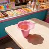 Disposable Snowflake Ice Cups For Dessert Shops 4oz 8oz Pet Material Creative Design