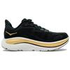 HOKA One One Clifton 10 Comfortable Running Shoes Men Sneaker Black Gold 1162030-BKGD