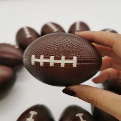 9cm Mini Foam American Football Rugby Balls Safety For Childen Kids Family Outdoor Games Kindergarten Toys Fast Rebound
