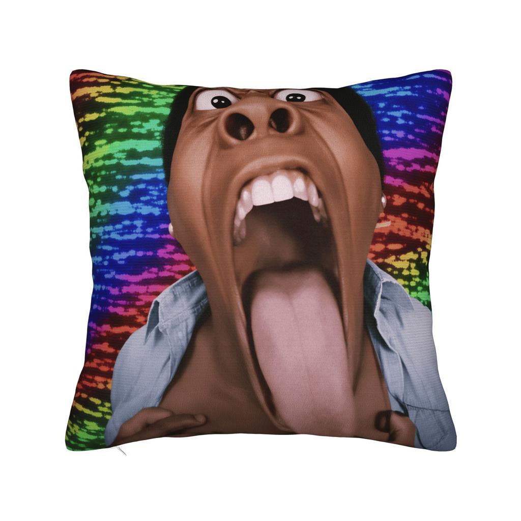 Ishowspeed Face Meme Pillow Case Retro Trendy Pillow Cover Soft Pillowcases For Chair Sofa Home Decor