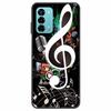 Custodia per ZTE Blade V40 Vita Fiore Marmo Nero Paraurti Morbido TPU Silicone Cover per ZTE V 40 Vita / Blade V40 Vita Custodie per Telefono