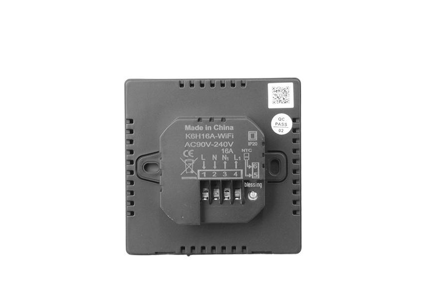 TUYA Russian Graffiti Smart Thermostat for Electric Water Heating Boiler with WIFI, App, and Voice Control for Underfloor Heating