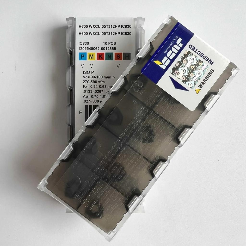 ISCAR / H600WXCU05T312THP IC830   Industrial indexable carbide inserts 10 Pcs