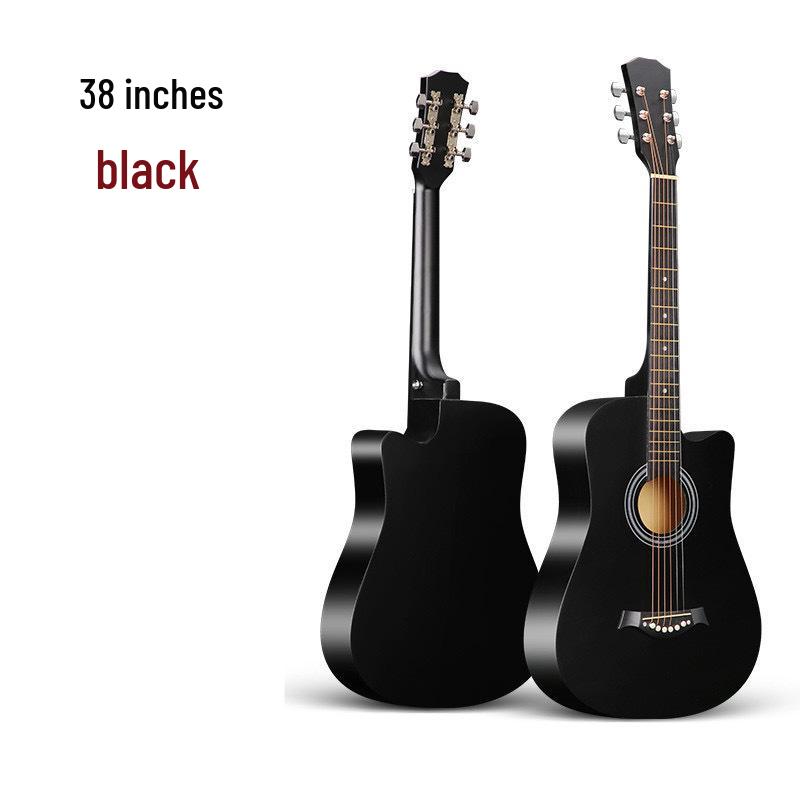 38" & 41" Wooden Beginner Practice Guitars In Stock