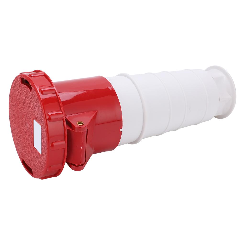 63A 4Pin Industrial Power Connector 3 Phase 4 Wires IP67 Waterproof 380 415V 3P+E