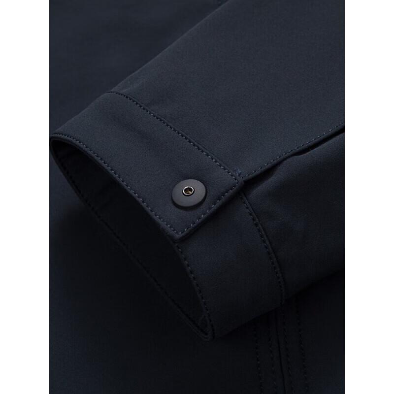 ROMON 2025 Men's Business Casual Solid Lapel Jacket