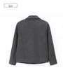 2024 Women's High-End Wool Coat: Petite Short Style with Suit Collar for Spring and Autumn
