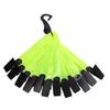 12PCS High Visibility Trail   s with Clips Reflective Tree Tacks for Hiking Hunting Outdoor