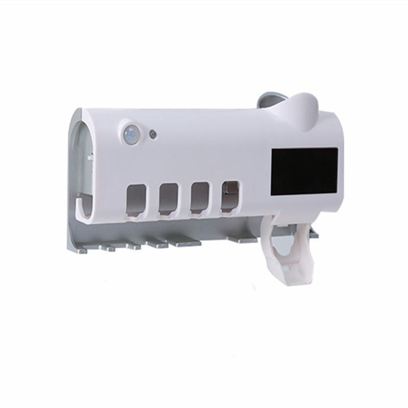Light Energy Charging UV Toothbrush Disinfection Rack Automatic Toothpaste Squeezing Artifact Special Intelligent Bathroom Supplies