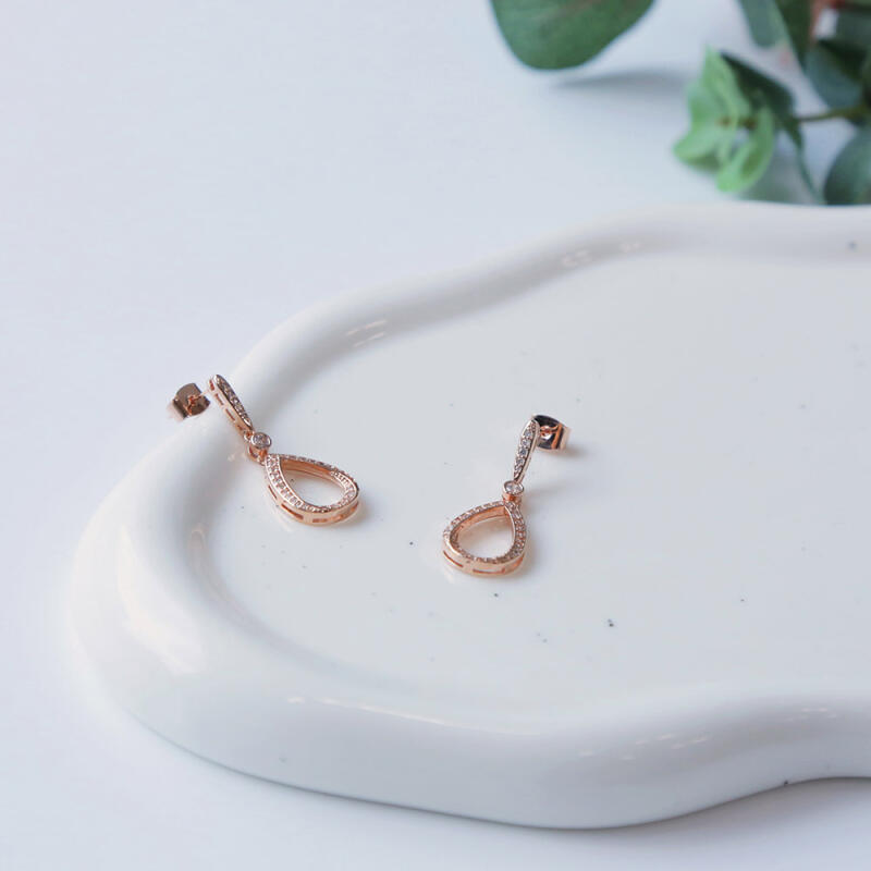 Earrings 14K Lafleur Drop Earrings