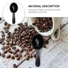 Black Measuring Teaspoon Scoop Multifunction Plastic 15ml Milk Powder Spoon Coffee Beans Container Scoop Home