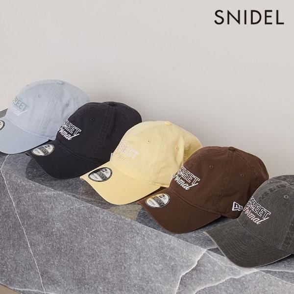SNIDEL Hat 26 Spring/Summer [SNIDEL|NEW ERAR] Double Logo CAP Early to Late June Reservation Embroidery Collaboration Gift swgh262613