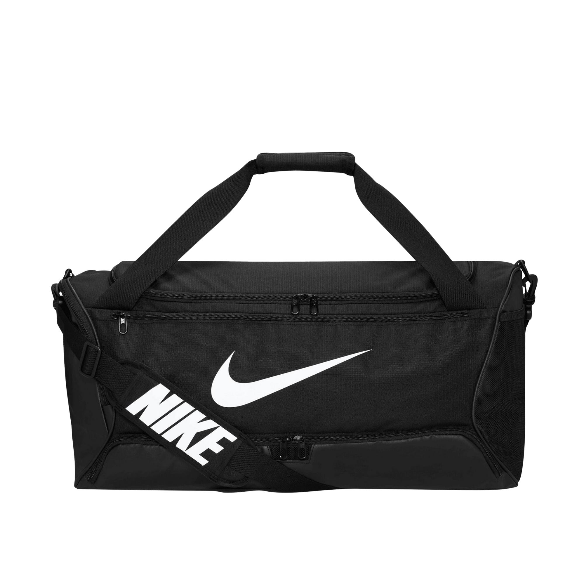 Nike Brasilia Swoosh Training 60L Reisetasche One Size weiß/schwarz