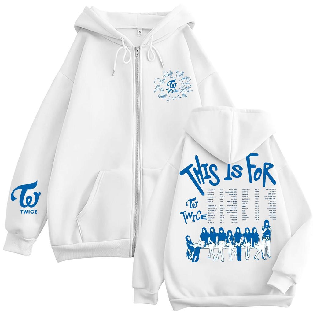 Damen Casual Mode Bedrucktes Langarm-Kapuzensweatshirt mit Reißverschluss