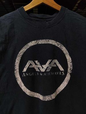Angels & Airwaves Band Logo Black Color Cotton  BT638 Unisex T-Shirt