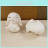 Adorable Resin Miniature Garden Rabbit Figurine Cute Animal Decoration For Modern Simple Style