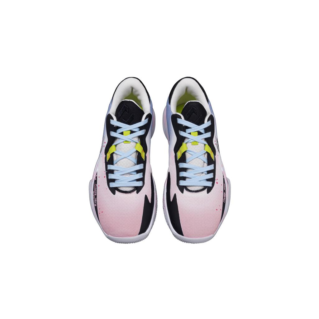 Nike Precision 6 Floral Zero Cushioning Low top Basketball Shoes Men's Pink Blue DD9535-004(Team960-)
