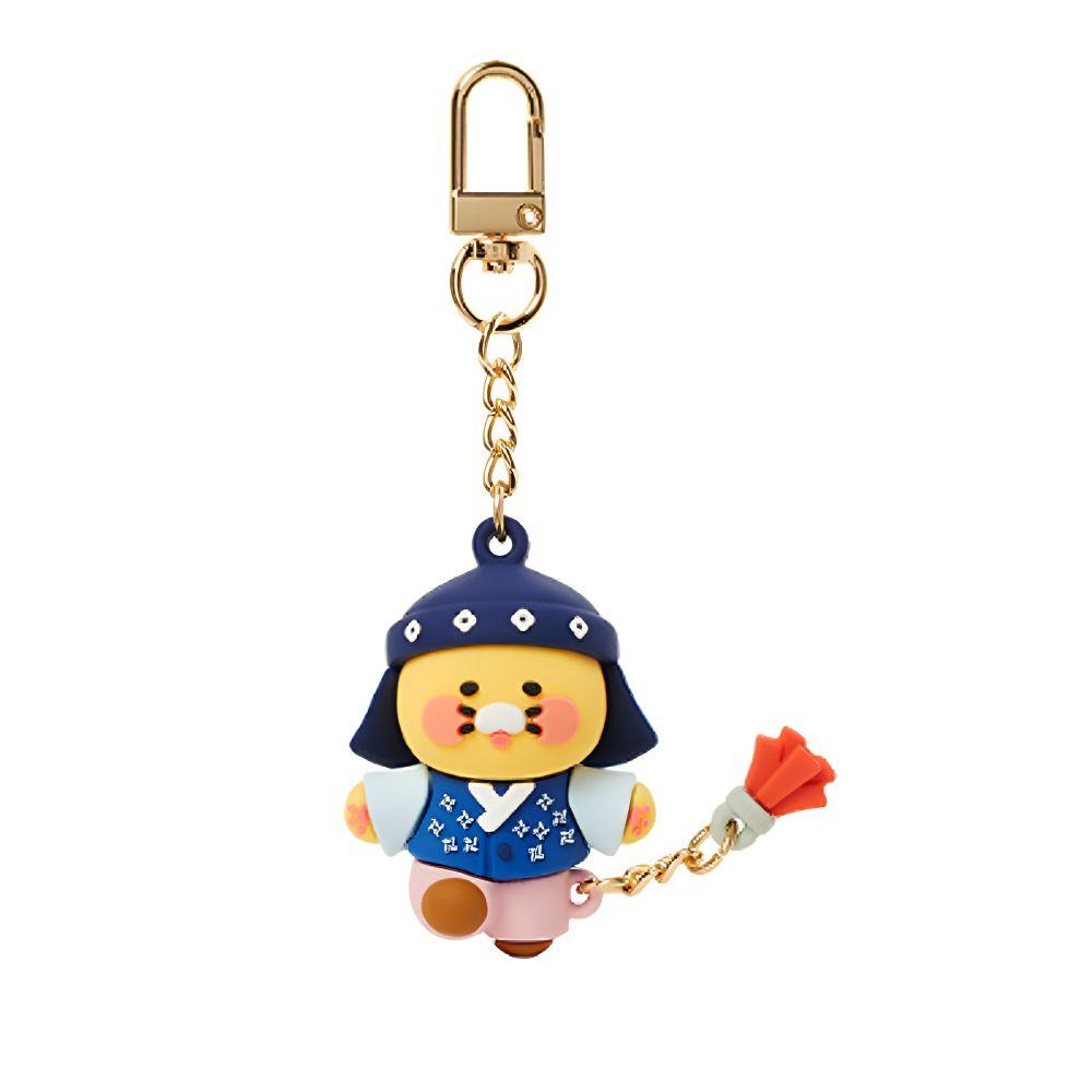 

Korean Traditional Figure Keyring Chunshik Doll Keychain Mini Figurine Cute K-Style