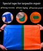1Roll Universal Outdoor Awnings Tarp Truck Car PE PVC Tarpaulin Repair Glue Waterproof Adhesive Tape
